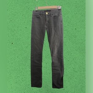 Uniqlo 3D Fit Stretch Skinny Fit Jeans in Grey sz 27